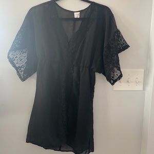 Target black beach/swim cover up